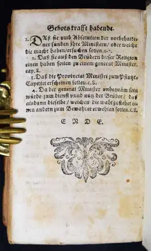 Bonaventura, Speculum Disciplinae Novitiorum - 1654 FRANZISKANER ORDEN