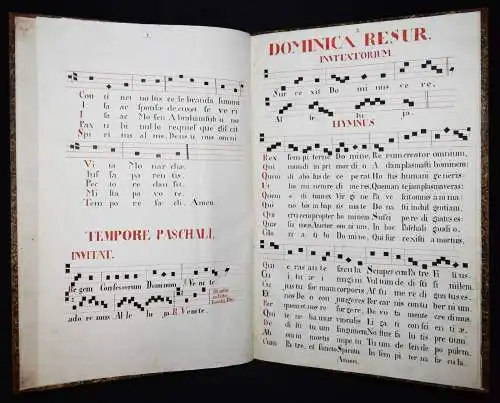 In Festo S. P. Benedicti ANTIPHONAR MUSIKHANDSCHRIFT um 1850 BENEDIKTINER