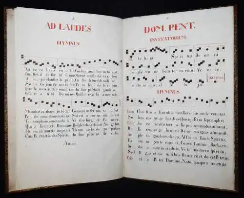 In Festo S. P. Benedicti ANTIPHONAR MUSIKHANDSCHRIFT um 1850 BENEDIKTINER