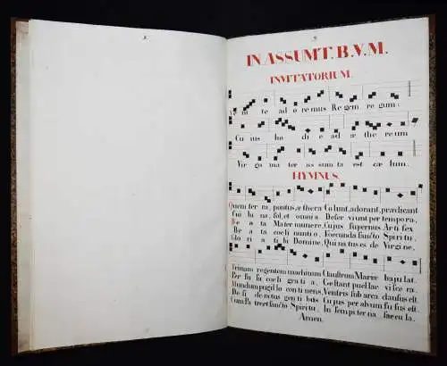 In Festo S. P. Benedicti ANTIPHONAR MUSIKHANDSCHRIFT um 1850 BENEDIKTINER