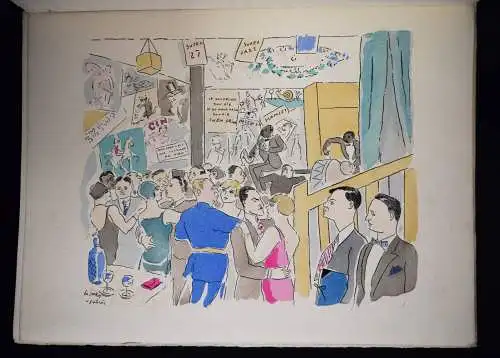 Salmon, Andre. Montparnasse. Bars, Cafes, Dancings 1929 NUMMERIERT 1/400