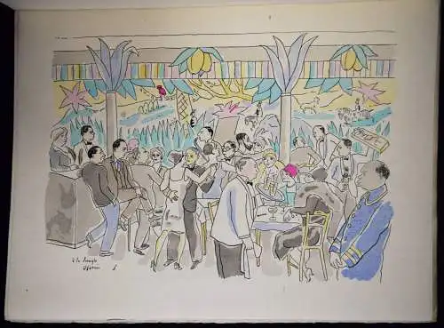 Salmon, Andre. Montparnasse. Bars, Cafes, Dancings 1929 NUMMERIERT 1/400