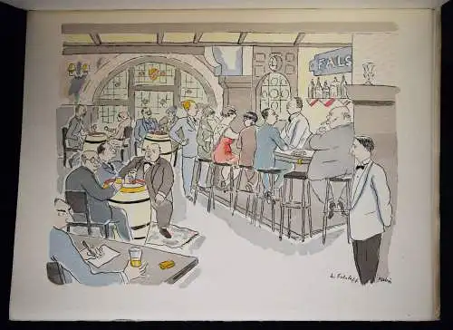 Salmon, Andre. Montparnasse. Bars, Cafes, Dancings 1929 NUMMERIERT 1/400