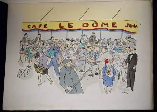 Salmon, Andre. Montparnasse. Bars, Cafes, Dancings 1929 NUMMERIERT 1/400