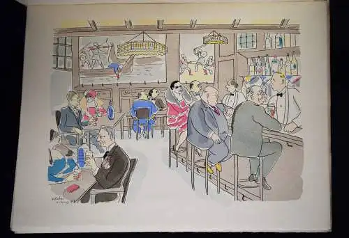 Salmon, Andre. Montparnasse. Bars, Cafes, Dancings 1929 NUMMERIERT 1/400
