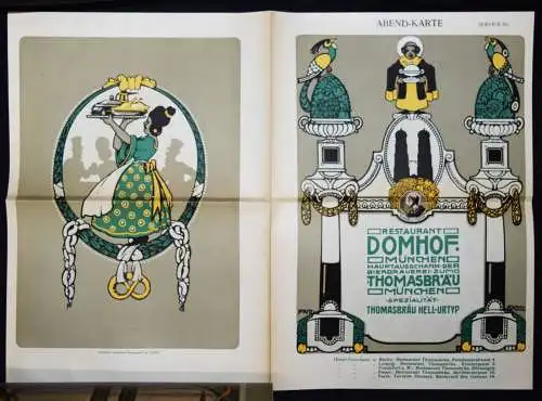 Sachs, Hans. Das Plakat, Jahrgang III 1912  6 Hefte. REKLAME PLAKATKUNST WERBUNG
