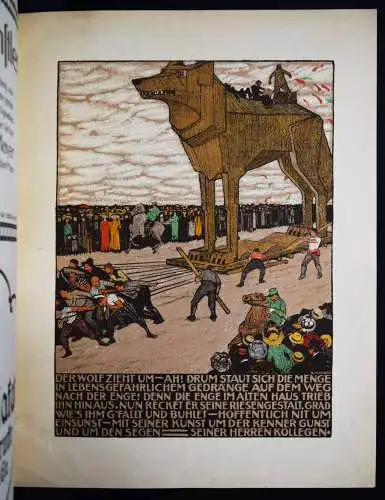 Sachs, Hans. Das Plakat, Jahrgang II, Oktober 1911 REKLAME PLAKATKUNST WERBUNG