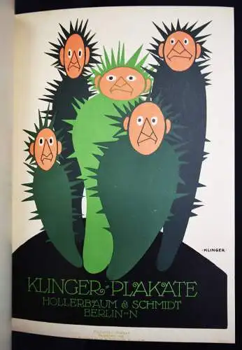 Sachs, Hans. Das Plakat, Jahrgang II, Oktober 1911 REKLAME PLAKATKUNST WERBUNG
