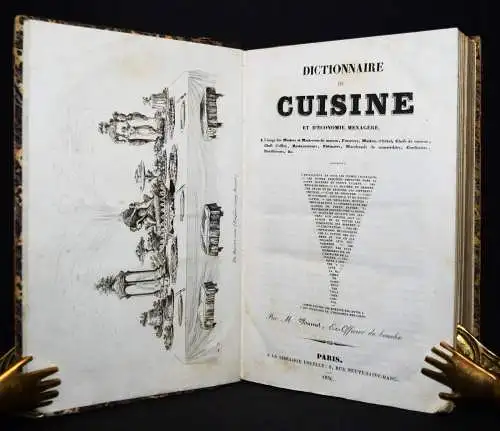 Burnet, Dictionnaire de cuisine et d’economie menagere … 1836