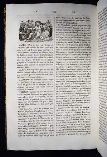 Burnet, Dictionnaire de cuisine et d’economie menagere … 1836