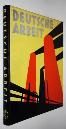 Hoppe, Deutsche Arbeit. Ullstein 1930 ERSTE AUSGABE INDUSTRIEFOTOGRAFIE TECHNIK