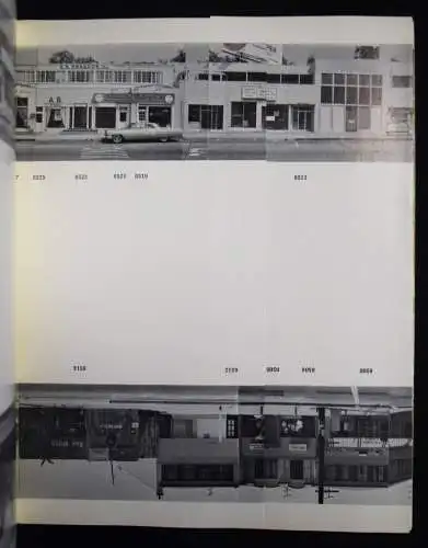 Ruscha, Ed. Every building on the Sunset Strip - 1966 CONCEPT-ART CALIFORNIA USA