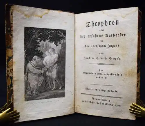 Campe. Theophron, oder der erfahrne Rathgeber...Braunschweig 1798