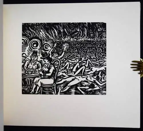 Masereel, Frans. Route des hommes - 1964 SIGNIERT NUMMERIERT 1/800