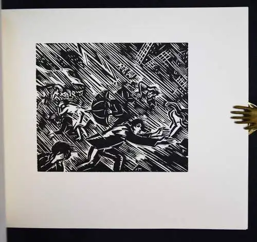 Masereel, Frans. Route des hommes - 1964 SIGNIERT NUMMERIERT 1/800