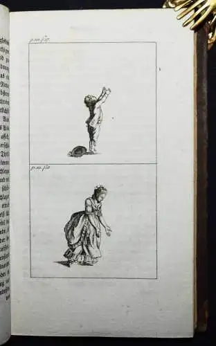 Engel, Ideen zu einer Mimik. Mäck 1804 PHYSIOGNOMIE THEATERGESCHICHTE SCHAUSPIEL