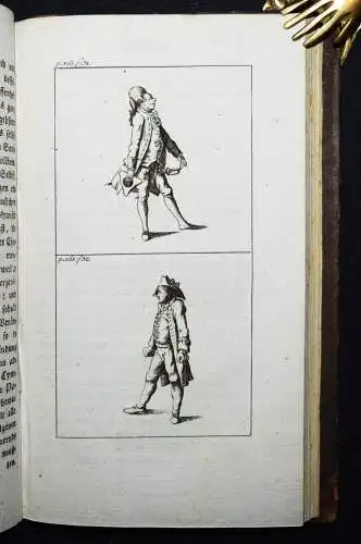 Engel, Ideen zu einer Mimik. Mäck 1804 PHYSIOGNOMIE THEATERGESCHICHTE SCHAUSPIEL