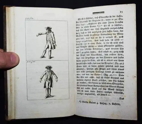 Engel, Ideen zu einer Mimik. Mäck 1804 PHYSIOGNOMIE THEATERGESCHICHTE SCHAUSPIEL