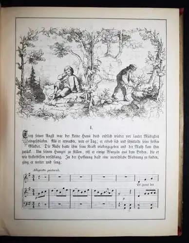 Marchesi. Abenteuer und Erlebnisse des kleinen Hans - 1868 KINDERLIEDER