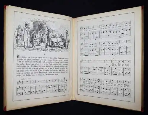 Marchesi. Abenteuer und Erlebnisse des kleinen Hans - 1868 KINDERLIEDER