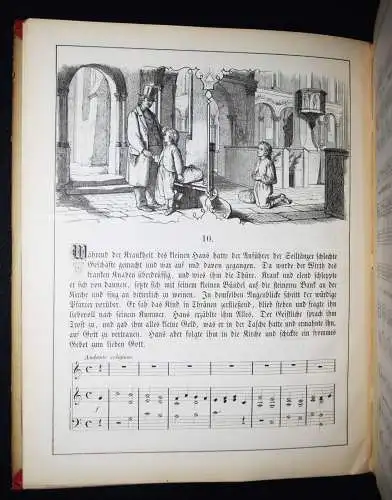 Marchesi. Abenteuer und Erlebnisse des kleinen Hans - 1868 KINDERLIEDER