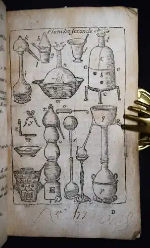 Lemery, Nicolas. Cours de chymie - 1688 ALCHEMIE CHEMIE