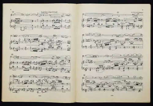 Hindemith, Paul. Kammermusik Nr. 3 (Cello-Konzert). Schott um 1930 HANDSIGNIERT