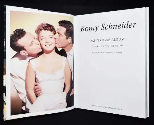 Petzel, Romy Schneider. Das grosse Album. Fotografien + ORIG.-PHOTO SIGNIERT