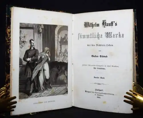 Hauff, Wilhelm. Sämmtliche Werke. Rieger 1864 GESAMTAUSGABE