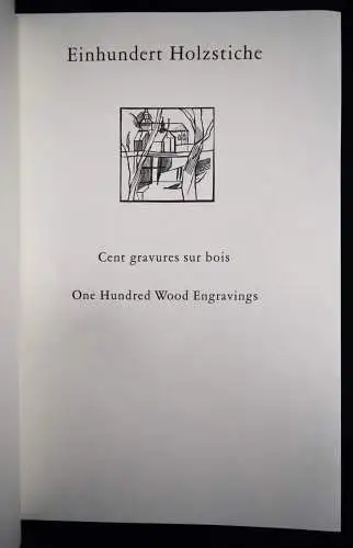 Rohse, Einhundert Holzstiche SIGNIERT NUMMERIERT WERKVERZEICHNIS RAISONNE
