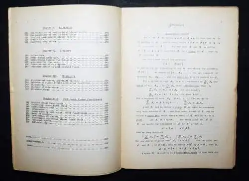 MATHEMATHICS - MATHEMATIK - Nakano, Modern spectral theory 1950 FIRST EDITION