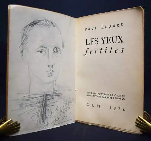 Eluard, Paul. Les yeux fertiles. Paris, 1936 - NUMMERIERT 1/1240 - PICASSO