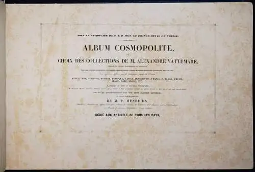 Henrichs, Album cosmopolite, ou choix des collections 1837 CARICATURES KARIKATUR