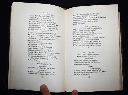 Shakespeare, William. Sämtliche Werke. Müller 1925 GESUCHTE HALBLEDERWERKAUSGABE