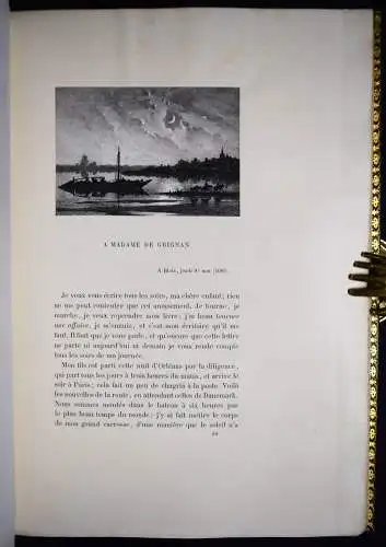 Sevigne, Lettres choisies - 1871 -  M. (Baptistin) Poujoulat NUMMERIERT 1/10