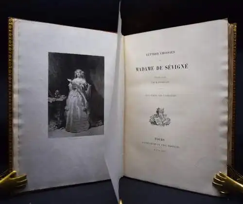 Sevigne, Lettres choisies - 1871 -  M. (Baptistin) Poujoulat NUMMERIERT 1/10