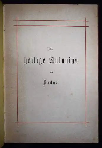 Busch, Wilhelm. Heiliger Antonius. Schauenburg 1871