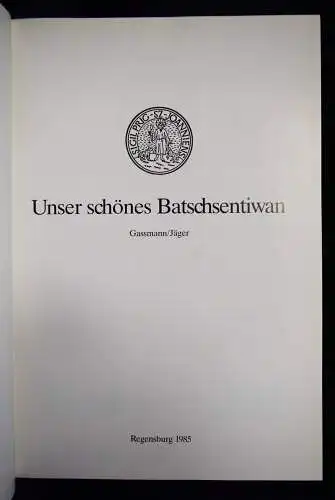 Gassmann, Unser schönes Batschsentiwan. 1985 JUGOSLAWIEN PRIGREVICA SERBIEN