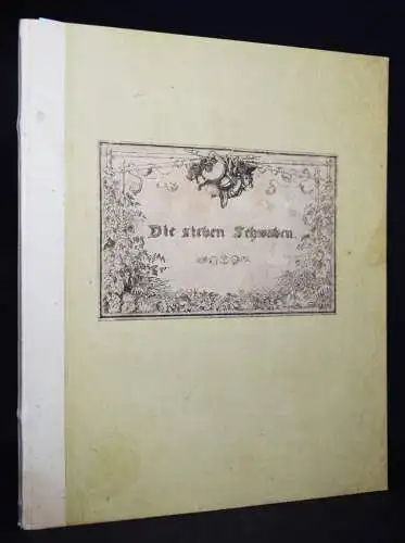 Aurbacher, Die Geschichte von den sieben Schwaben 1832 SEHR SELTEN 1/1270 Ex.