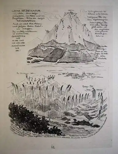 Taut - Alpine Architektur - Erstausgabe 1919 - Alpinismus