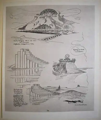 Taut - Alpine Architektur - Erstausgabe 1919 - Alpinismus