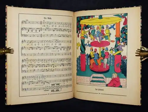 Signiert von Dehmel - Buntscheck - Vorzugsausgabe 1904 - Kreidolf - Freyhold