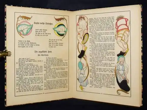 Signiert von Dehmel - Buntscheck - Vorzugsausgabe 1904 - Kreidolf - Freyhold