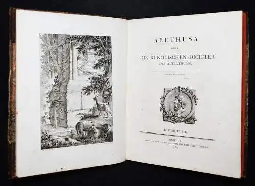 Finckenstein - Arethusa - Pressendruck 1789 - Luxusdruck