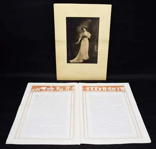 Desmond, Olga. Schwertertanz. NPG 1908 -  11 ORIG.-PHOTOGRAPHS