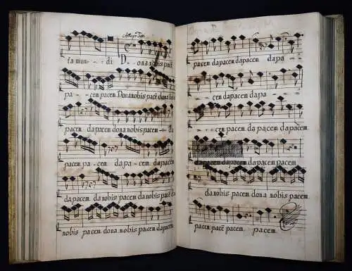 BAROCKMUSIK-HANDSCHRIFT um 1725 - Fischer, Missa Sancti Michaelis Archangeli