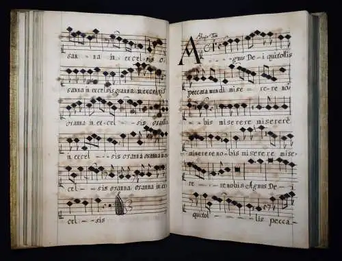 BAROCKMUSIK-HANDSCHRIFT um 1725 - Fischer, Missa Sancti Michaelis Archangeli