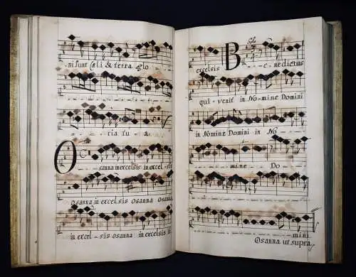 BAROCKMUSIK-HANDSCHRIFT um 1725 - Fischer, Missa Sancti Michaelis Archangeli