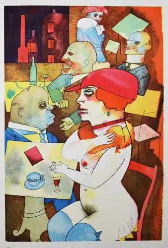 Grosz, George.  Ecce homo. Malik-Verlag 1923 ERSTE AUSGABE Erotica