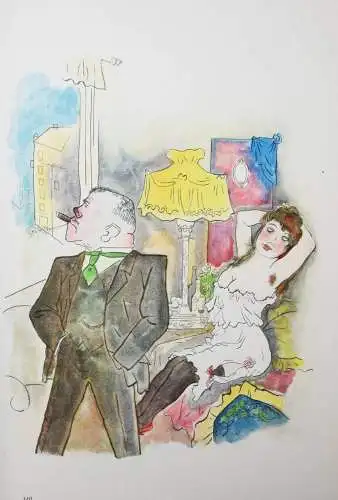 Grosz, George.  Ecce homo. Malik-Verlag 1923 ERSTE AUSGABE Erotica